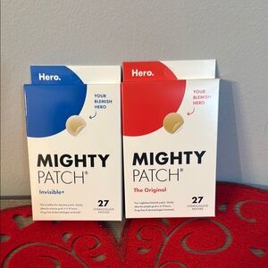 Hero Mighty Patch Invisible+ and Original